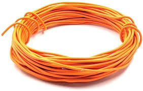 CABLE 2MM ORANGE