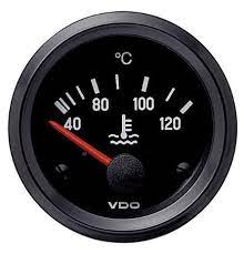 GAUGE 12V TEMP 52MM