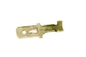 TERMINAL BRASS MALE WITH LIP (P/100)