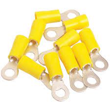 TERMINAL YELLOW EYE 5MM (P/100)