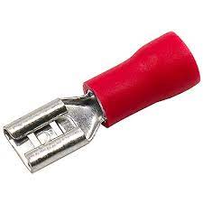 TERMINAL FEMALE RED MEDUIM (P/100)