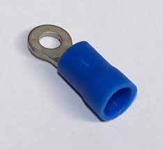 TERMINAL BLUE RING 3MM (P/100)