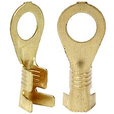 TERMINAL BRASS RING 6MM