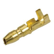 TERMINAL BRASS BULLET MALE P/100