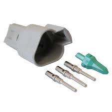 PLUG DEUTSCH 3WAY FEMALE WITH TERMINAL