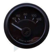 GAUGE TEMPERATURE 12V 52MM 40C-120C