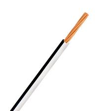 CABLE 1.6MM BLACK/WHITE TRACER 30M
