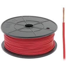 CABLE 1MM RED 30M PER ROLL