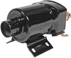 SOLENOID 12V 40/50MT ROUND PLATE 4TERMINAL