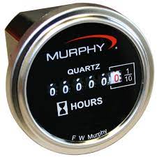 GAUGE HOUR METER MURPHY 24V 52MM