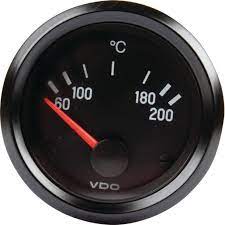 GAUGE TEMPERATURE 24V 0-200C