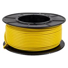 CABLE 3MM YELLOW 30M