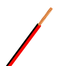 CABLE 1.6MM TRACER BLACK/RED 30M